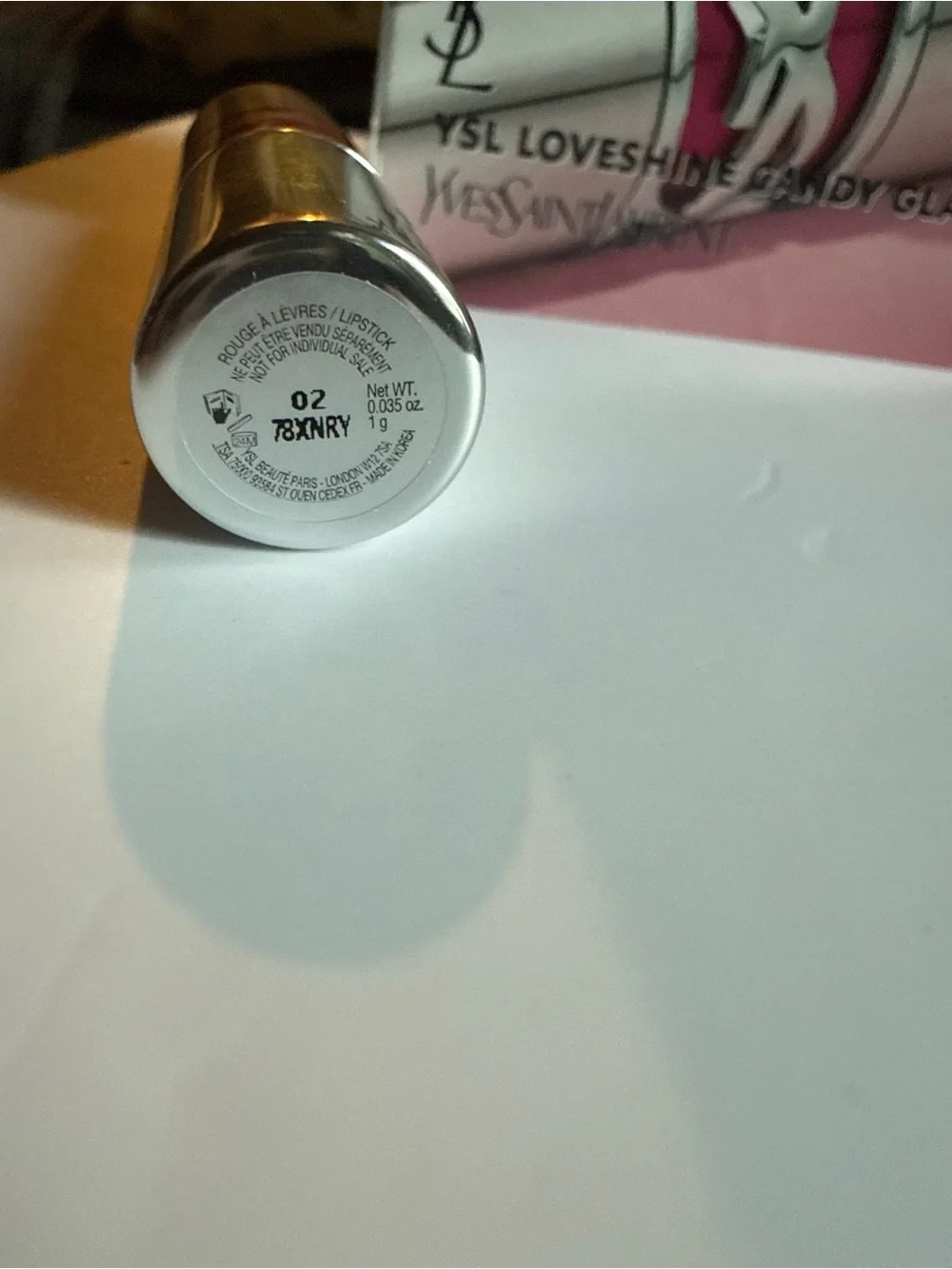 Yves Saint Laurent Loveshine Candy Glaze Lip Gloss - Soft Pink